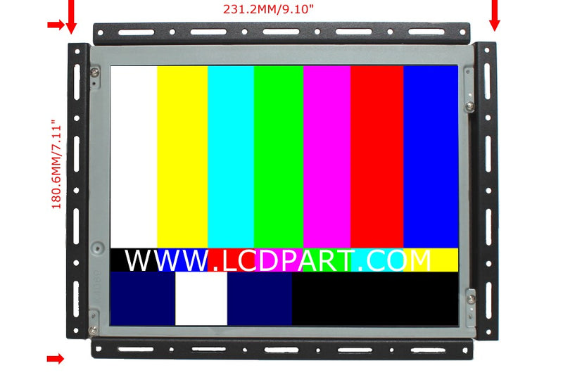 Retrofit LCD monitor for OMNI VISION LP0918L88, P/N: MS084R43CNCU+MS601EXT